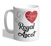 I Love Mugs - I Love Royal Ascot - Mug, Ceramic, 11fl.oz.