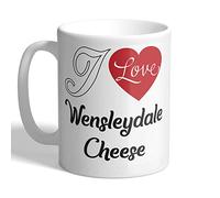 I Love Mugs - I Love Wensleydale Cheese - Mug, Ceramic, 11fl.oz.
