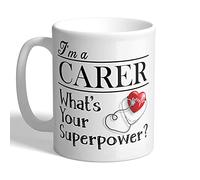 I Love Mugs - I'm a Carer - What's Your Superpower - Mug, Ceramic, 11fl.oz.