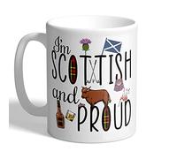 I Love Mugs - I'm Scottish and Proud - Scotland - Mug, Ceramic, 11fl.oz.