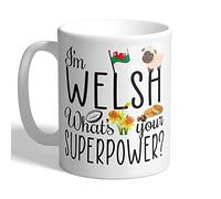 I Love Mugs - I'm Welsh - What's Your Superpower? - Wales - Mug, Ceramic, 11fl.oz.