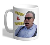 I Love Mugs - Jeremy Clarkson - Speeeed! & Powerrr! - Funny Mug, Ceramic, 11fl.oz.