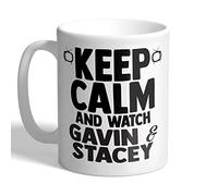 I Love Mugs - Keep Calm and Watch Gavin & Stacey - Mug, Ceramic, 11fl.oz.