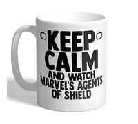 I Love Mugs - Keep Calm and Watch Marvel's Agents of Shield - Mug, Ceramic, 11fl.oz.