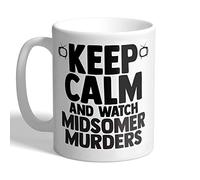 I Love Mugs - Keep Calm and Watch Midsomer Murders - Mug, Ceramic, 11fl.oz.