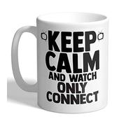 I Love Mugs - Keep Calm and Watch Only Connect - Mug, Ceramic, 11fl.oz.