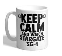 I Love Mugs - Keep Calm and Watch Stargate SG-1 - Mug, Ceramic, 11fl.oz.