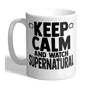 I Love Mugs - Keep Calm and Watch Supernatural - Mug, Ceramic, 11fl.oz.