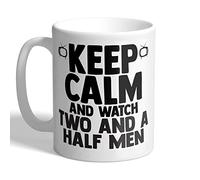 I Love Mugs - Keep Calm and Watch Two and A Half Men - Mug, Ceramic, 11fl.oz.