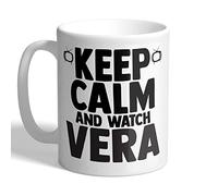 I Love Mugs - Keep Calm and Watch Vera - Mug, Ceramic, 11fl.oz.