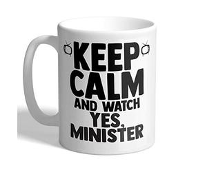 I Love Mugs - Keep Calm and Watch Yes Minister - Mug, Ceramic, 11fl.oz.