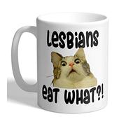 I Love Mugs - L*sbians Eat What? - Mug, Ceramic, 11fl.oz.