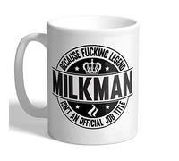 I Love Mugs - Milkman - F*cking Legend - Mug, Ceramic, 11fl.oz.