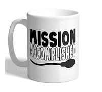 I Love Mugs - Mission Accomplished - Pregnant - Mug, Ceramic, 11fl.oz.