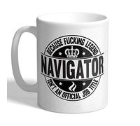 I Love Mugs - Navigator - F*cking Legend - Mug, Ceramic, 11fl.oz.