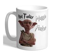 I Love Mugs - Not Today Muggle F*cker - Funny House Elf Mug, Ceramic, 11fl.oz.