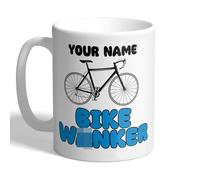 I Love Mugs - Personalised - Bike W*nker - Funny Board Game Mug, Ceramic, 11fl.oz.