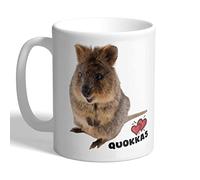 I Love Mugs - Quokka - Cute Animal Lover Mug, Ceramic, 11fl.oz.