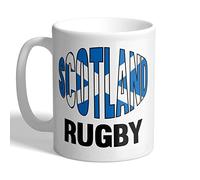 I Love Mugs - Scotland - Rugby - Great for Rugby Fans - Mug, Ceramic, 11fl.oz.