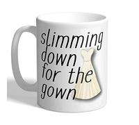 I Love Mugs - Slimming Down for The Gown - Mug, Ceramic, 11fl.oz.