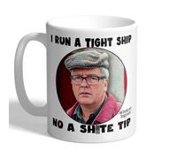 I Love Mugs - Still Game - I Run A Tight Ship - No A Sh*te Tip - Winston Ingram Quote - Funny Scottish TV Mug, Ceramic, 11fl.oz.
