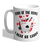 I Love Mugs - Tears of The People I Beat at Cards - Funny Mug, Ceramic, 11fl.oz.
