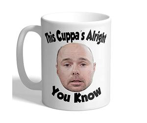 I Love Mugs - This Cuppa's Alright You Know - Karl Pilkington - Mug, Ceramic, 11fl.oz.