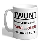 I Love Mugs - TWUNT - Because Sometimes TW*T and C*NT Just Don't Cut it! - Mug, Ceramic, 11fl.oz.