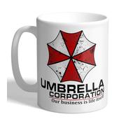 I Love Mugs - Umbrella Corporation Logo - Horror, Evil Video Game, Film Mug, Ceramic, 11fl.oz.