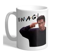 I Love Mugs - Unagi - Ross Geller - David Schwimmer - Friends - Funny TV Mug, Ceramic, 11fl.oz.