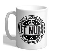 I Love Mugs - Vet Nurse - F*cking Legend - Mug, Ceramic, 11fl.oz.