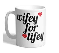 I Love Mugs - Wifey for Lifey - Mug, Ceramic, 11fl.oz.