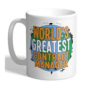 I Love Mugs - World's Greatest Contract Manager - Mug, Ceramic, 11fl.oz.