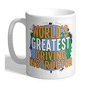 I Love Mugs - World's Greatest Driving Instructor - Mug, Ceramic, 11fl.oz.