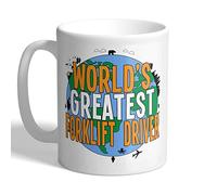 I Love Mugs - World's Greatest Forklift Driver - Mug, Ceramic, 11fl.oz.