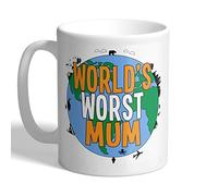 I Love Mugs - World's Worst Mum - Mug, Ceramic, 11fl.oz.