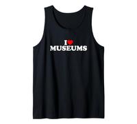 I Love Museums Tank Top