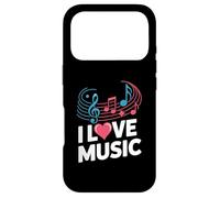 I Love Music Musical Notes Melody Case for iPhone 17 Pro