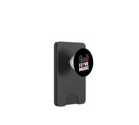 I Love Music Musical Notes Melody PopSockets PopWallet for MagSafe