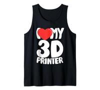 I Love My 3D Printer Tank Top