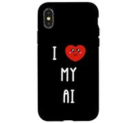 I Love My Ai Name Funny Case for iPhone X/XS
