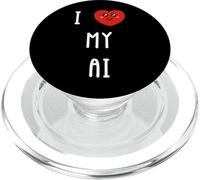 I Love My Ai Name Funny PopSockets PopGrip for MagSafe