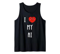 I Love My Ai Name Funny Tank Top