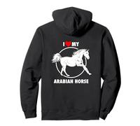 I Love My Arabian Horse Pullover Hoodie