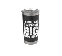 I Love My Awesome Big Brother Stainless Steel Insulated Tumbler