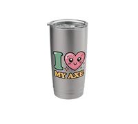 I Love My Axe Stainless Steel Insulated Tumbler