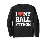 I Love My Ball Python Long Sleeve T-Shirt