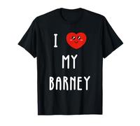 I Love My Barney Name Funny T-Shirt