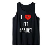 I Love My Barney Name Tank Top