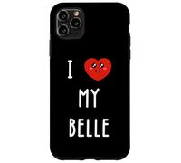 I Love My Belle Name Funny Case for iPhone 11 Pro Max